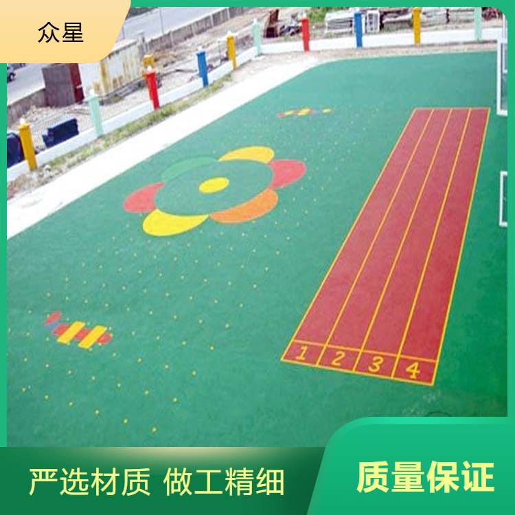 扬州市学校塑胶跑道塑胶地坪 - 方案
